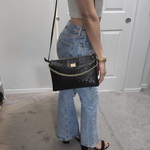New W/O Tags Calvin Klein Embossed Logo Crossbody